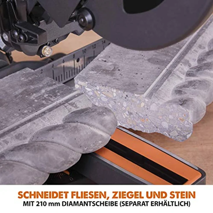 Evolution Power Tools - R210SMS-300+ Mehrzweck-Gleit-Gehrungssäge mit Plus Pack, 210 mm (230 V) – Bild 20