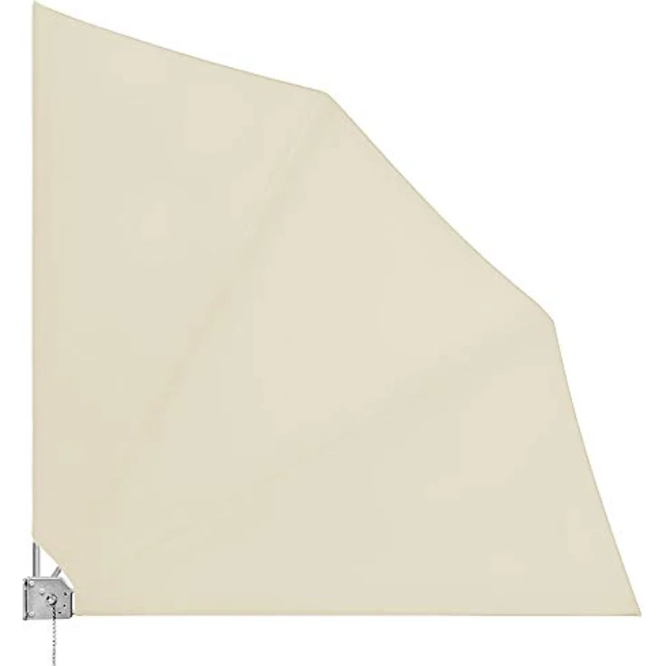 DEUBA Balkonfächer Sichtschutz Balkon Windschutz Balkonsichtschutz Sonnenschutz Sonne beige – Bild 2