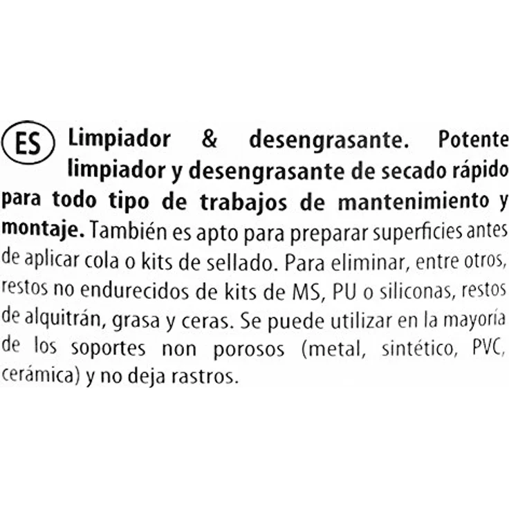 Soudal Entfetter- und Reinigungsspray 400 ml, schnell trocknend und rückstandsfreie Reinigung für mechanische Teile – Bild 2