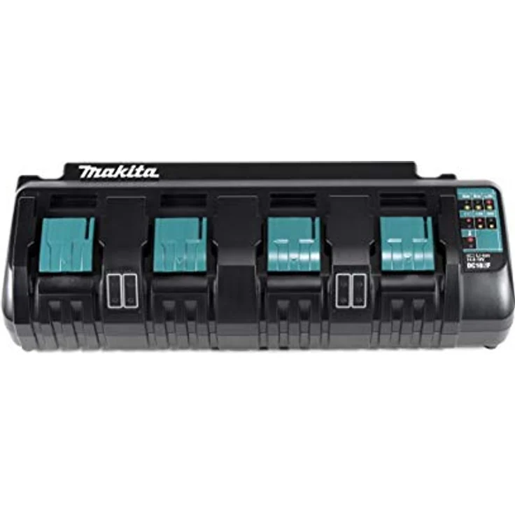 Makita Power Source Kit 18V mit DC 18 SF 4-fach Ladegerät + 4x BL1850 Akku 5,0Ah – Bild 3
