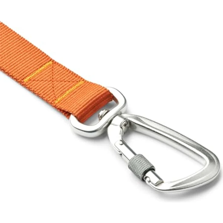 DOG Copenhagen Urban Trail 3.0, 160 cm Hundeleine mit Pouch Organizer und reflektierendem 3M-Besatz, Orange Sun, L – Bild 3