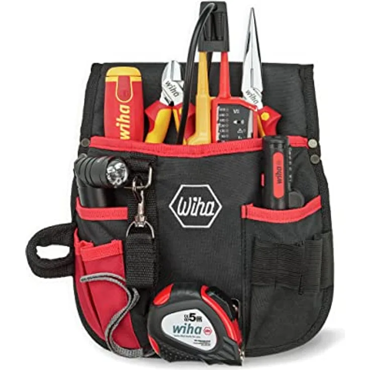 Wiha Werkzeug Set Elektriker gemischt 14-tlg. inkl. Gürteltasche (45419) - Preisvergleich