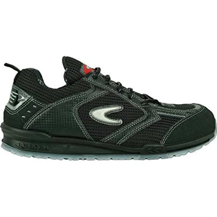 Cofra Safety Halbschuh "Petri" S1P SRC, antistatisch und durchtrittsicher, schwarz