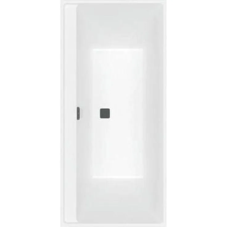 Villeroy & Boch COLLARO Einbauwanne, Badewanne 1600x750 mm, Stone White, pflegeleichtes Sanitäracryl