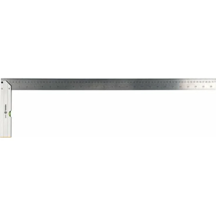 VOREL Anschlagwinkel 700mm, Tischlerwinkel mit Wasserwaage und Millimeter-/Zollskala, Metall, 90° – Bild 1