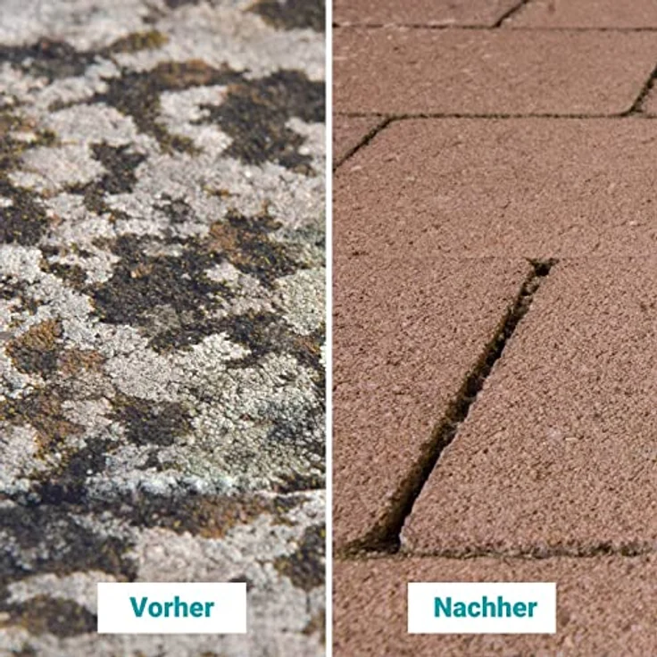 HOTREGA Flechtex Flechten Entferner 1 L Set inkl. Schaumsprüher, Pilz-Entferner, Algen-Enferner, Flechtenentferner, Algenentferner – Bild 3