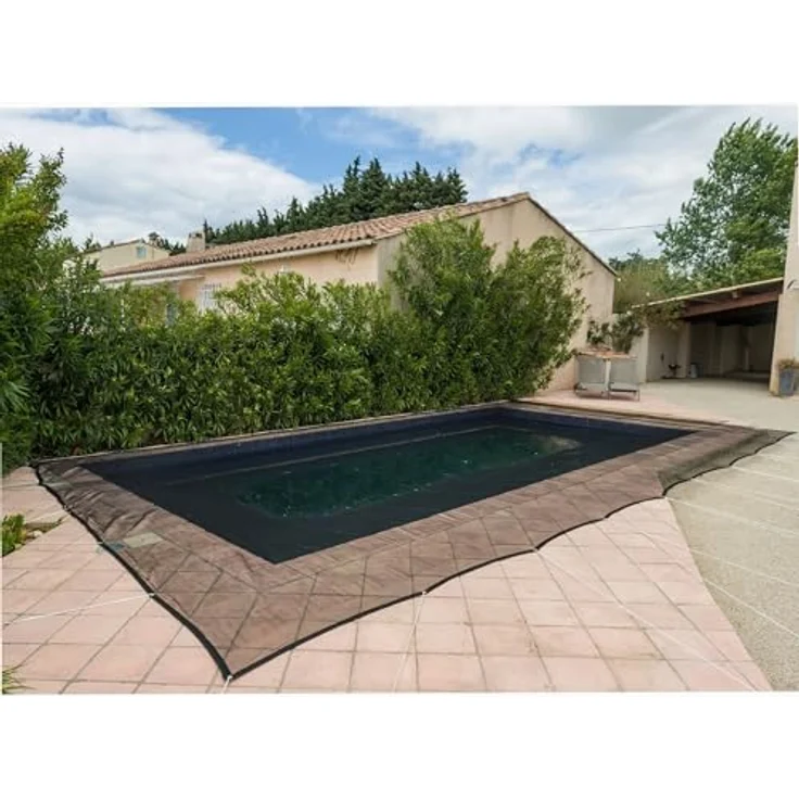 Werkapro 10851, Sicherheitsnetz für Schwimmbäder, 4 x 7 m, UV-behandelt, Polyethylen, 2,94 kg – Bild 2