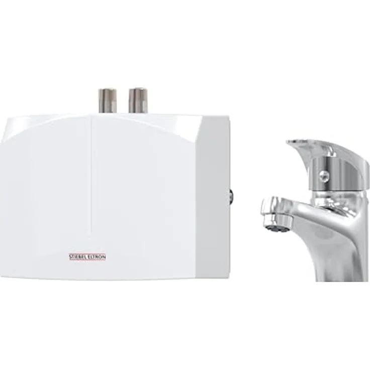 STIEBEL ELTRON DNM 3 Hydraulischer Mini-Durchlauferhitzer für Handwaschbecken, 3,5 kW, mit Stecker, drucklos, inklusive Spezial-Strahlregler – Bild 1