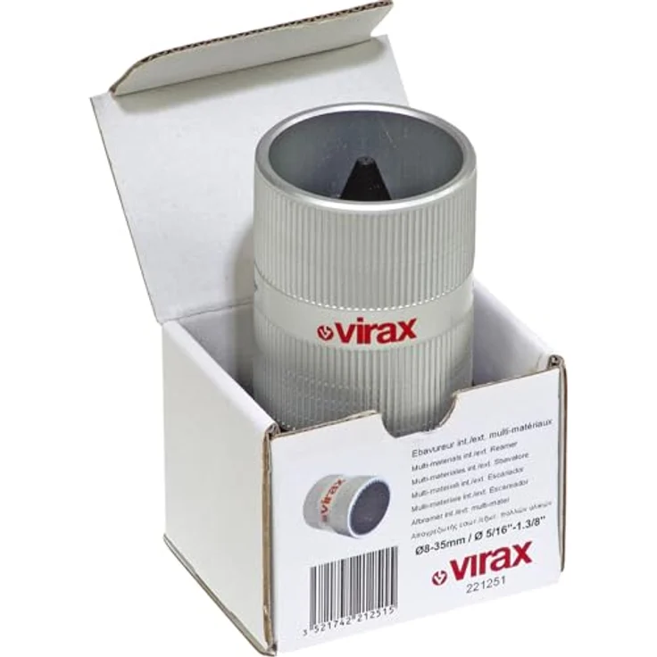 Virax Entgrater, Innen- und Außen-Durchmesser 8 – 35 mm, präzises Fräswerkzeug – Bild 2
