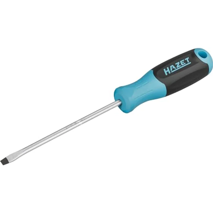 Hazet Schraubendreher 811-65, SW 1,2 x 6,5 mm Schlitz Profil, 265 mm Länge, rutschfester 3-Komponenten-Griff – Bild 1