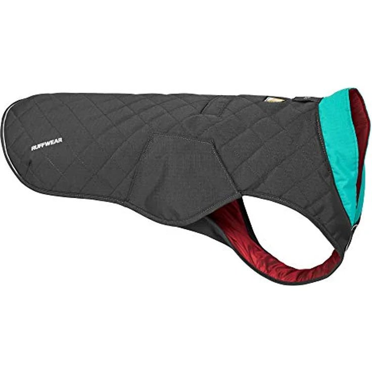 RUFFWEAR Stumptown Jacket, Warmer und Abriebfester Hundemantel für Klare Kalte Tage, Twilight Grey XX-Small – Bild 1