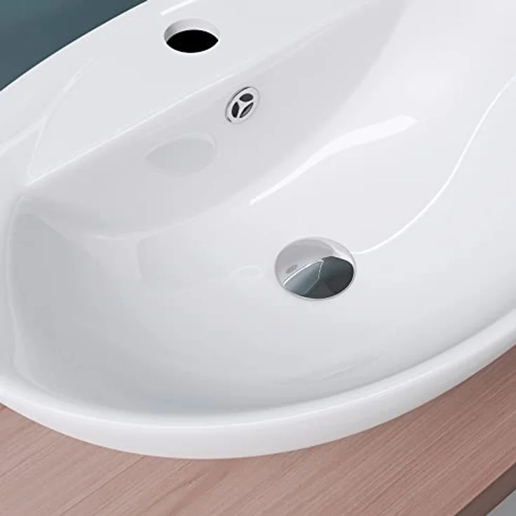Mai & Mai Aufsatzwaschbecken Brüssel302 in weiß aus Keramik ovale Form – Bild 6