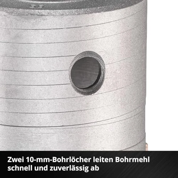 Einhell HM-Bohrkrone 176068, Ø 68 mm mit Hartmetallzähnen und SDS-Plus-Schaft für Beton und Mauerwerk – Bild 3