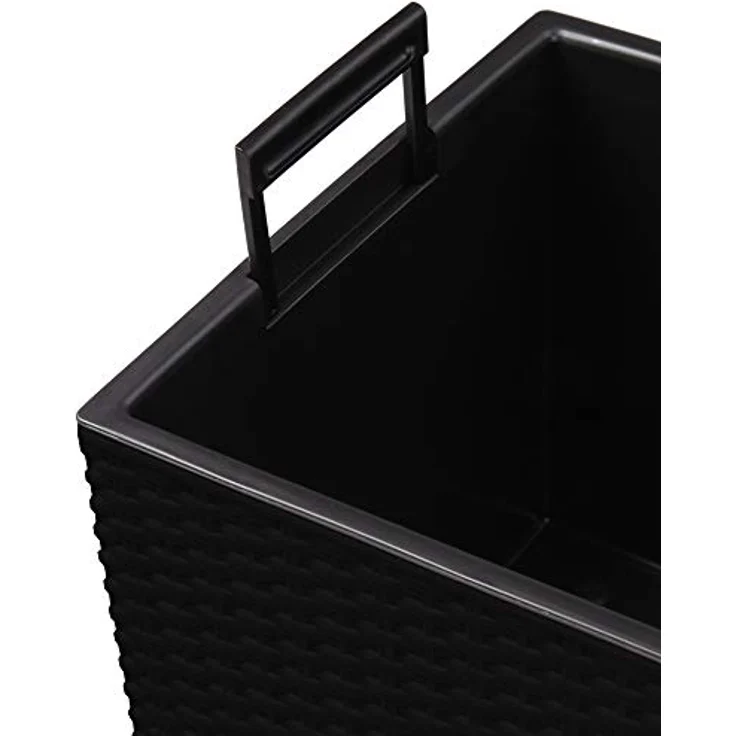 ONDIS24 Rato 64 Pflanzkübel, Blumenkübel aus Kunststoff mit Rattan-Optik, 64 Liter Volumen, frostsicher und UV-beständig, ca. 39 x 39 x 42 cm – Bild 4