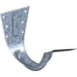 Sarei Dachrinnenhalter 80 mm, verzinkter Stahl, Schraubmontage, für Stirnbrettmontage