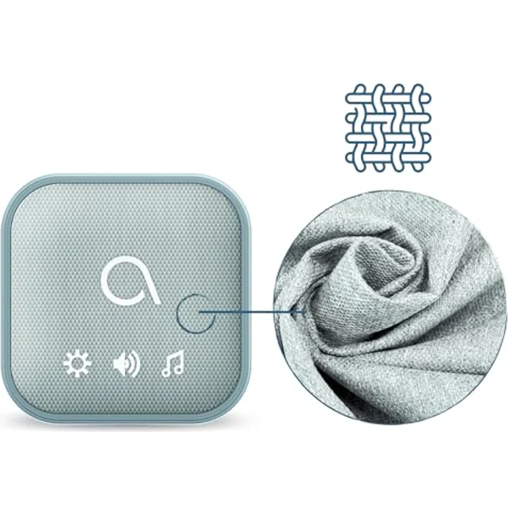 Avidsen Sona-T Plug, kabellose Smart Home Türklingel mit Stoffdesign und leuchtendem Blitz – Bild 8