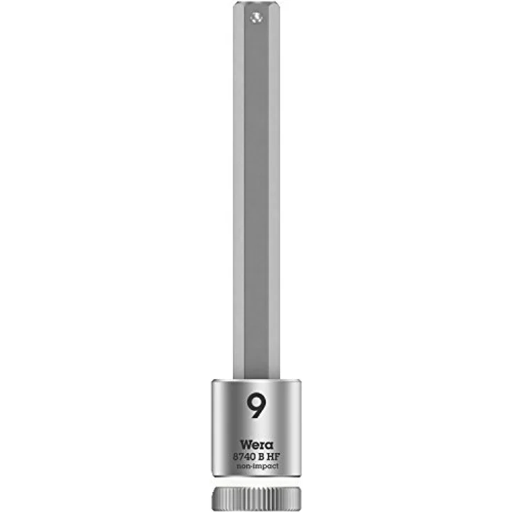 ELC Bit- und Steckschlüsselset Wera 8740 B HF 1, Zyklop Bitnuss-Satz mit 3/8"-Antrieb, inklusive 4 Kreuzschlitz- und 2 Schlitz-Schraubendrehern – Bild 13