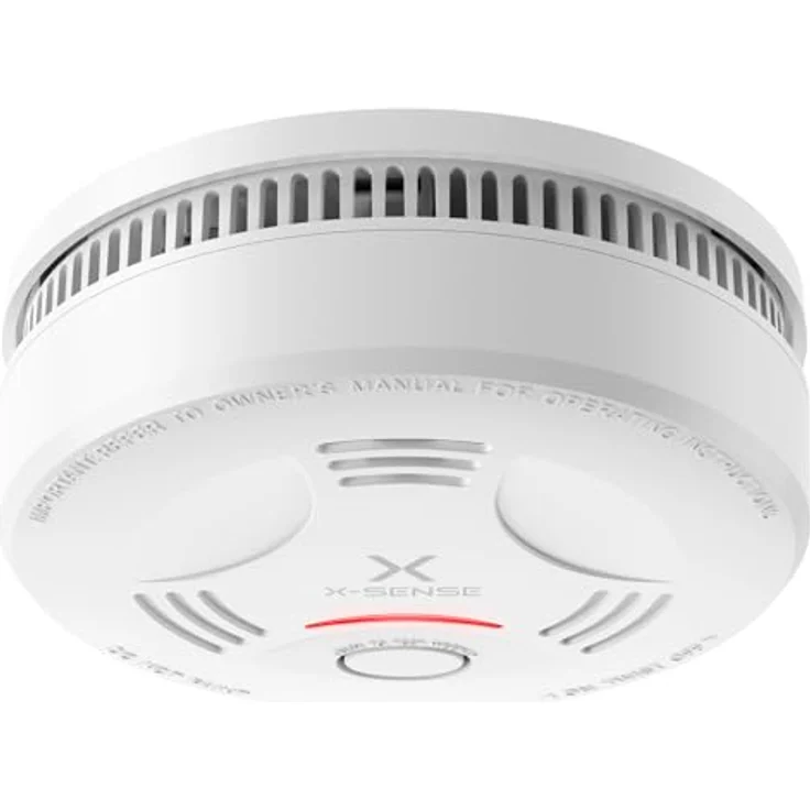 X-Sense SD11 Rauchmelder mit 10 Jahren Batterie, TÜV Rheinland Zertifiziert, Stummschaltung, Selbsttest Funktion, 1er Set – Bild 1