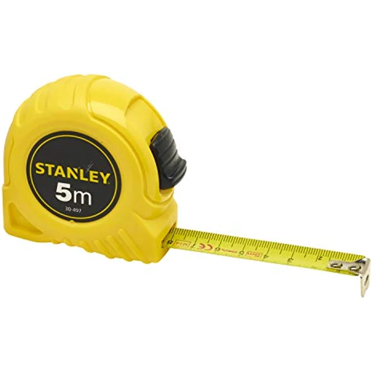 Stanley Bandmaß 5 m, extra-starkes gebogenes Band, Polymer-Schutzschicht, 0-30-497 – Bild 4