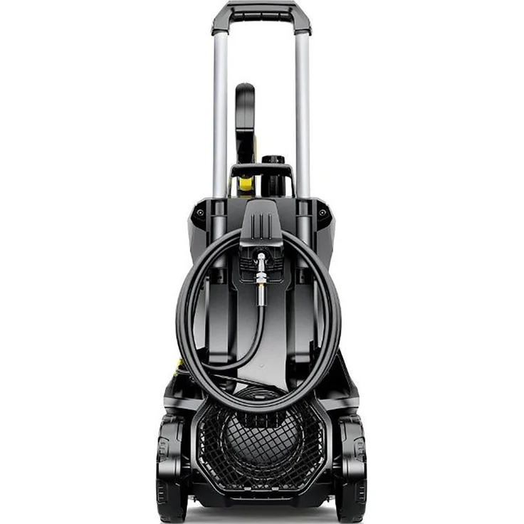 Kärcher K5 Power Control Flex Home Eco!Booster, Hochdruckreiniger mit 145 bar Druck, Silber, 10 m Schlauch