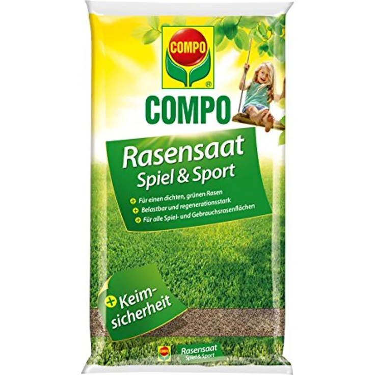 COMPO® Rasensaat Spiel & Sport, 8 kg – Bild 2