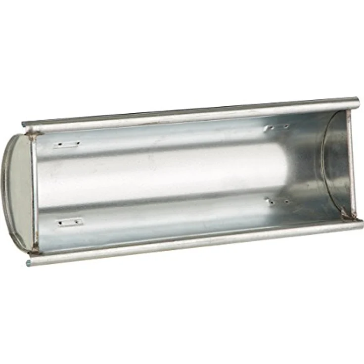 Dehner Pflanzgefäß Dachrinne, ca. 60 x 17 x 10 cm, verzinkt, silber – Bild 3