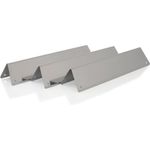 BBQ-Toro Gasgrill BBQ-Toro Edelstahl Flammenverteiler Set (3 Stück), Passt zu: Weber Spirit 200 Serie ab 2013 (Regler an der Vorderseite)