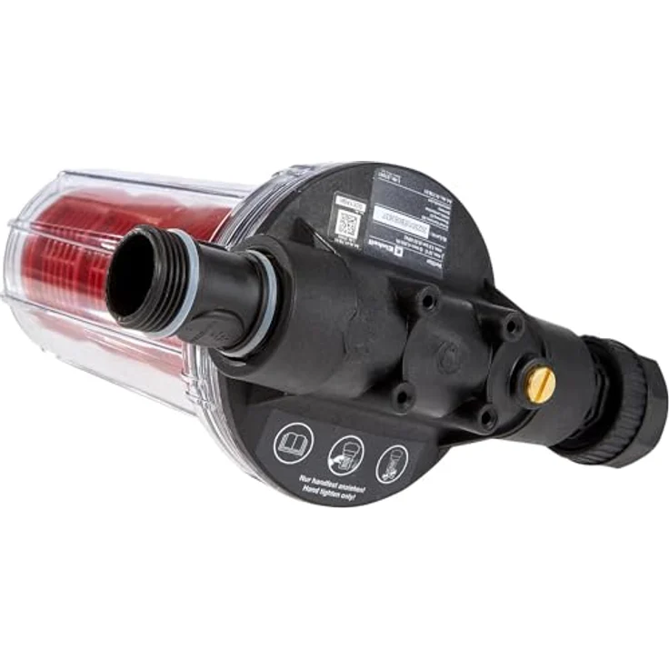 Einhell Vorfilter 25cm (Pumpen-Zubehör, Entlüftungsschraube, Messing-Innengewinde 33,3 mm 1 IG, max. Druchfluss 4300 l-h) – Bild 2