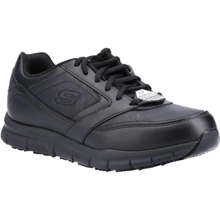 Skechers Work Sicherheitsschuhe, rutschhemmend mit Memory Foam Fussbett, Größe 44, EN 20347:2012 – Bild 2