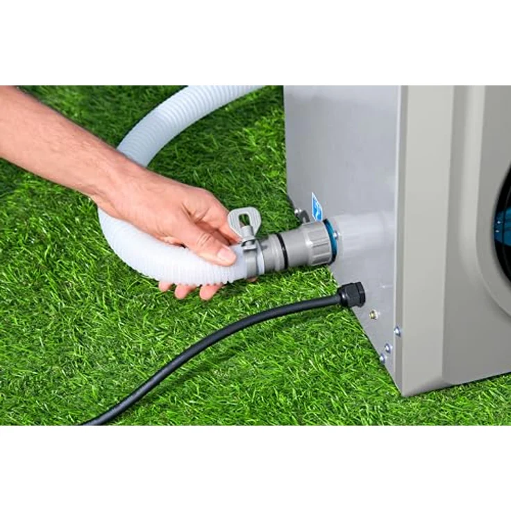 Bestway® Wärmepumpe Air Energy, 1.200 W, Elektrische Poolheizung für überirdische Pools, blau – Bild 10
