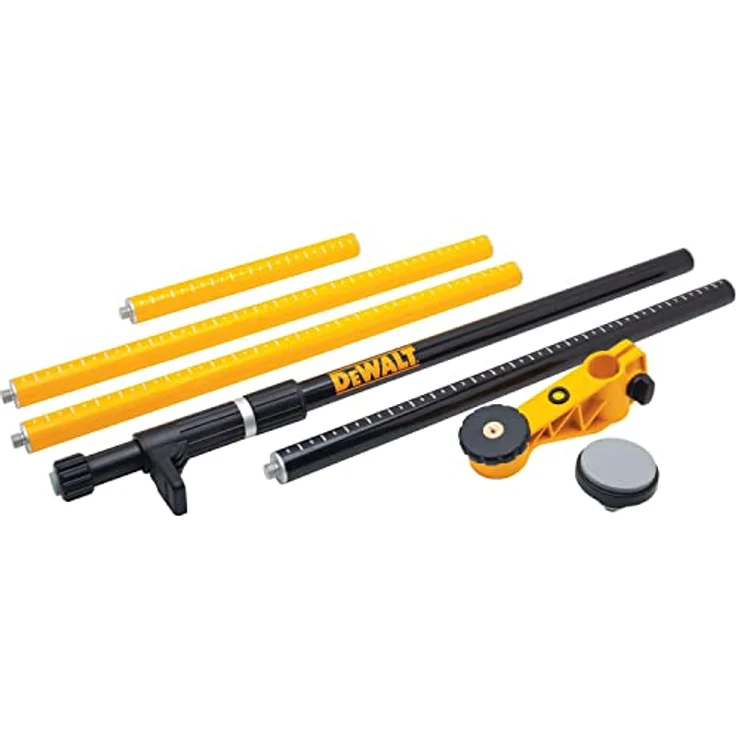 DeWALT Teleskopstab, Teleskopstange DE0882-XJ für Laser mit 1-4-'-' Aufnahme - DW082K, DW084K, DW087K, DW088K, DW089K – Bild 3