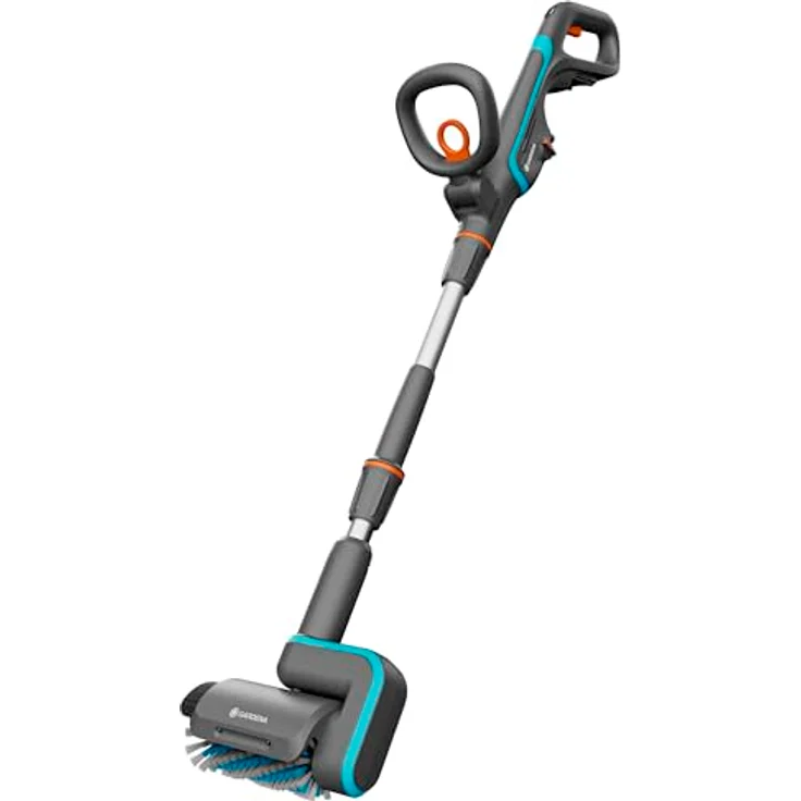 Gardena, Hochdruckreiniger, Akku-Multi-Reiniger Aqua Brush Patio 03/18V P4A solo (Akkubetrieb) – Bild 1