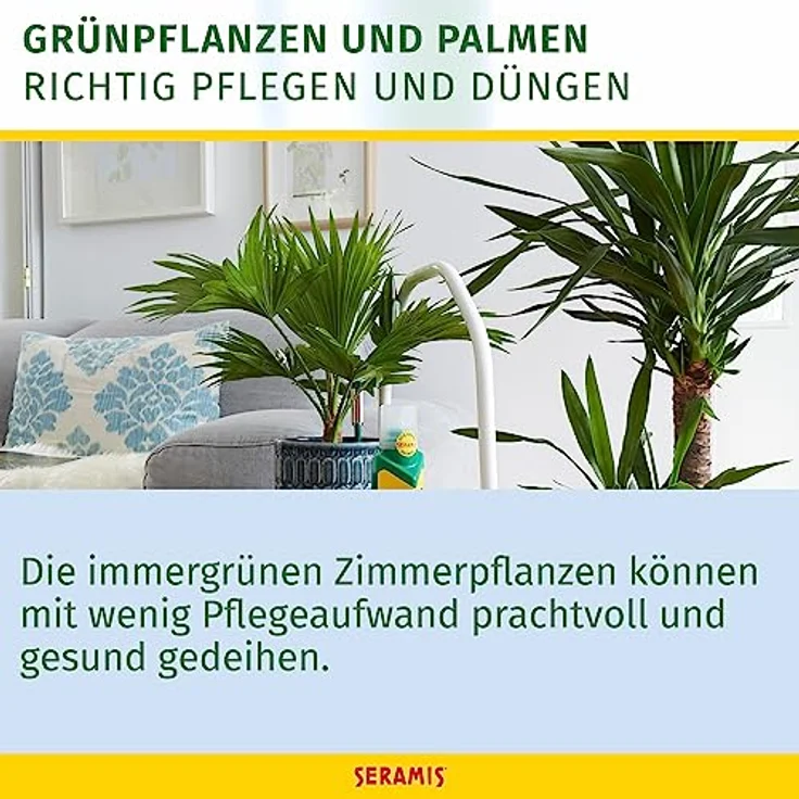Stroetmann SERAMIS Vitalnahrung für Grünpflanzen 0,5 L – Bild 3