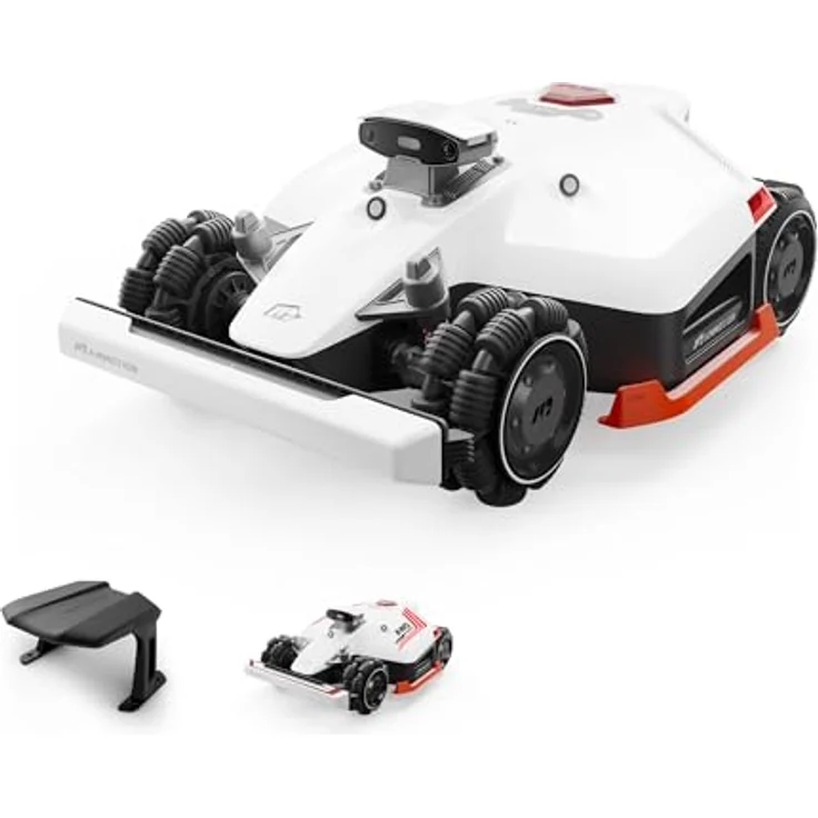 Mammotion LUBA 2 AWD 3000X Mähroboter, ohne Begrenzungskabel, 4G-Modul, Auto-Kartierung, für Flächen bis 3600m², 80% Steigung, Dual-Messerscheibe – Bild 1