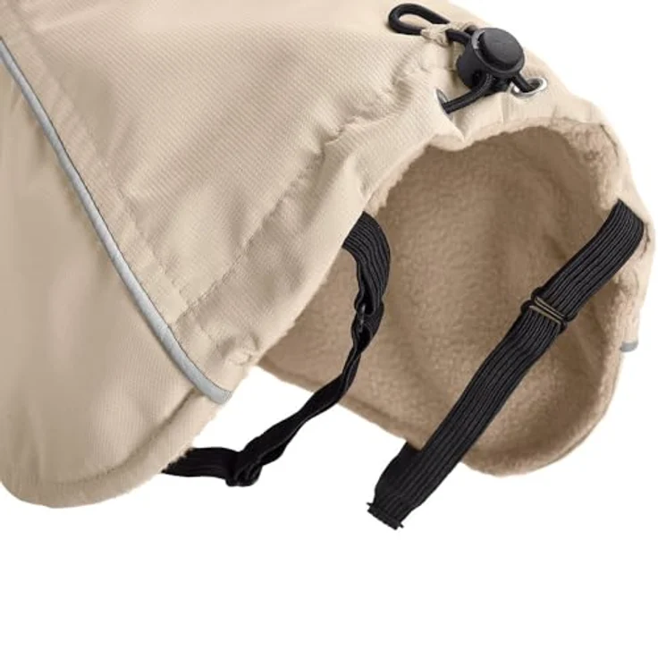 Hunter Tierbedarf Hundemantel Nordby Mops & Co. orange, reflektierende Paspeln, elastische Schlaufen, waschbar bei 30 °C – Bild 6