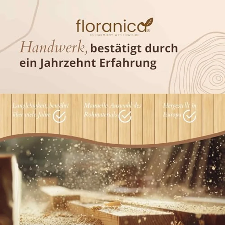 Floranica Flexible Beeteinfassung 100x10 cm Braun imprägnierte Rasenkante Beetumrandung aus Kiefernholz Gartenzaun Steckzaun Rollboarder – Bild 8