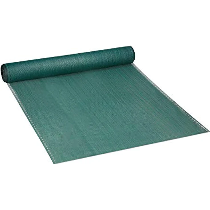 Relaxdays Zaunblende, Sichtschutz für Zaun & Balkongeländer, HDPE Gewebe, UV-stabilisiert, wetterfest, 1,8 x 50 m, grün – Bild 6