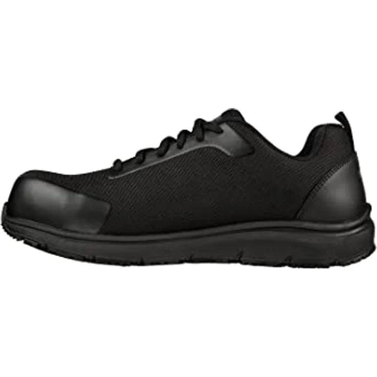 Skechers Ulmus BLK Sicherheitsschuh, Kohlefaser Zehenschutz, Memory Foam Einlegesohle, Herren S3 SRC ESD – Bild 3