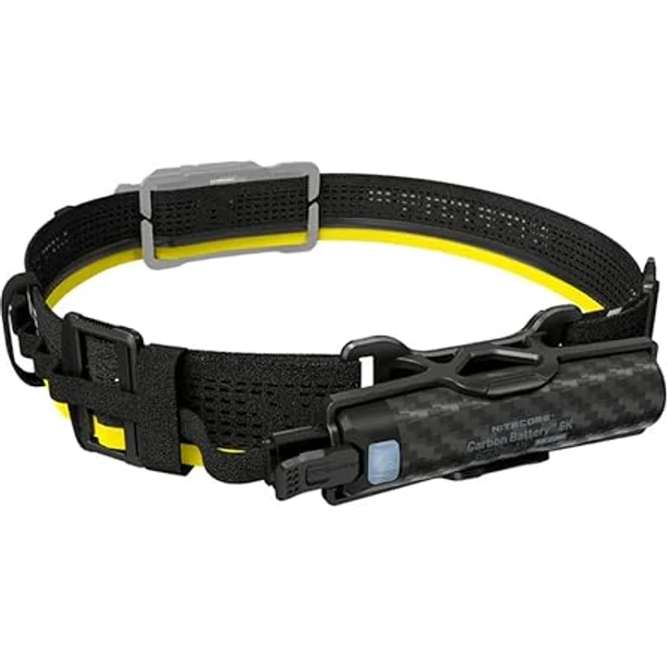 Nitecore Carbon Battery™ 6K Extended Headlamp Runtime Kit, leichtes Taschenlampen-Zubehör mit 6000 mAh Lithium-Ionen-Akku und USB-C Ladeanschluss – Bild 2