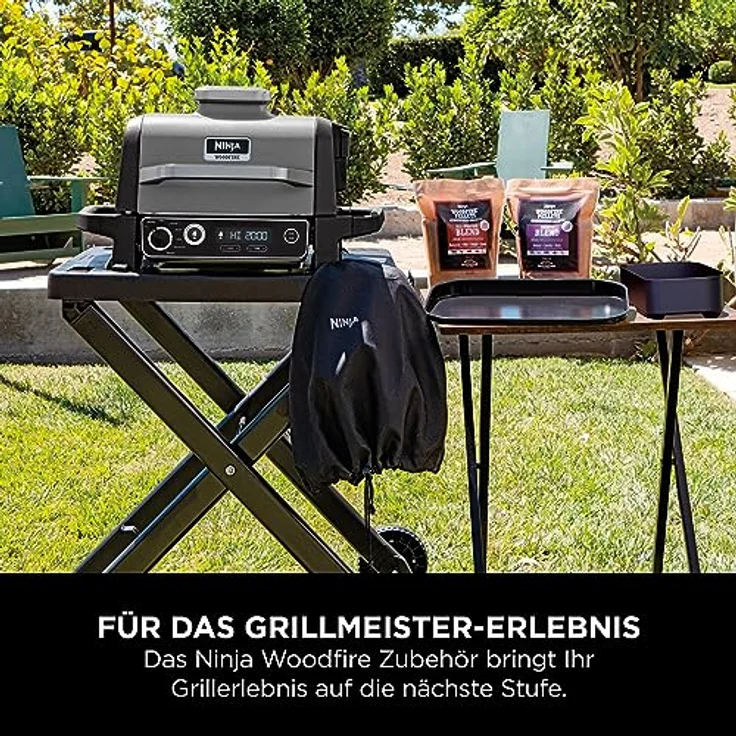 NINJA Plancha Grillplatte Woodfire, Antihaftbeschichtet, Schwarz – Bild 5