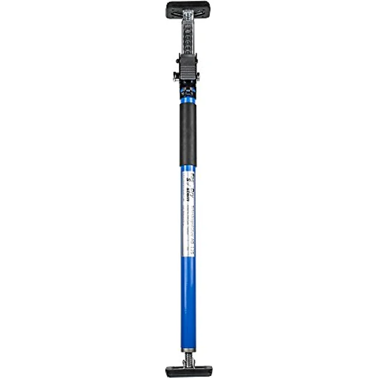 ALLEGRA AB175 Deckenstütze Profi Einhandstütze bis 60kg Baustütze Höhe 175cm Teleskopstütze Montagestütze (Blau) – Bild 2