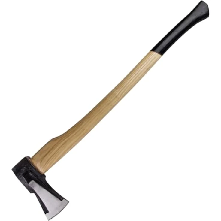 Dema Spaltaxt Axt 2 kg mit Eschen Holzstiel 80 cm Holzbeil Beil Spaltbeil Holzaxt - Preisvergleich – Bild 5