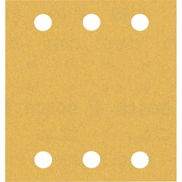 Expert C470 Schleifpapier mit 6 Löchern für Schwingschleifer, 115 x 107 mm, G 180, 10-tlg. - Preisvergleich – Bild 2