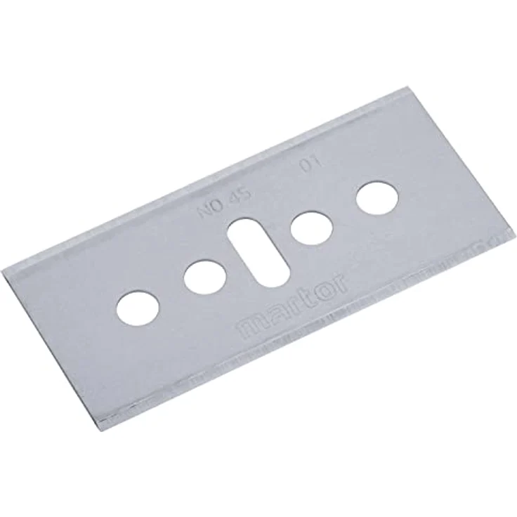 MARTOR 10 x INDUSTRIEKLINGE, Ersatzklingen Cuttermesser, Sicherheitsmesser, 18,4 mm, Scharf, 4-fach Nutzbar, NR. 45 – Bild 2