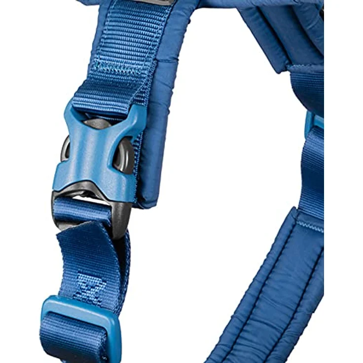 Non-Stop Dogwear Line Harness 5.0, Ergonomisches Hundegeschirr mit Y-förmigem Halsausschnitt, 3M Reflektoren und verstellbarer Passform, Blau – Bild 3