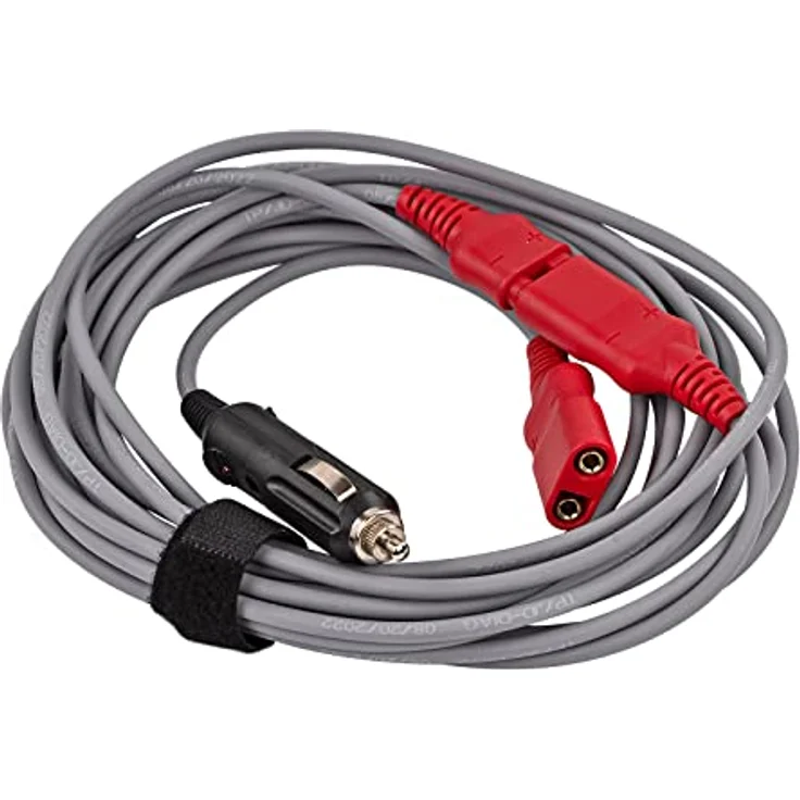 DEMA Multifunktions-Prüfer DMP8, Spannungsprüfer für KFZ mit TFT-Display, 12/24 Volt, inklusive Tragetasche und Adapter – Bild 3