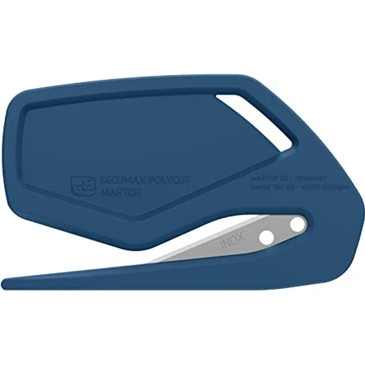 MARTOR 10 x Sicherheitsmesser, Verdeckte Klinge, SECUMAX POLYCUT MDP, Profi Cuttermesser, Leicht, Kunststoff, Rechts- & Linkshänder, GS Geprüft – Bild 1