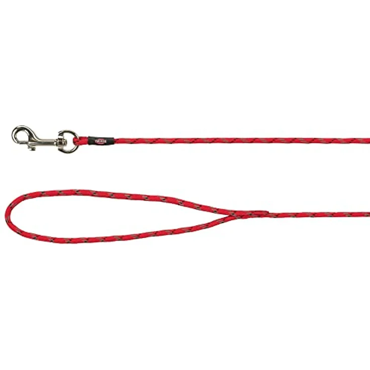 Trixie Junior Hundeleine, 4 m/ø 4 mm, Rot – Bild 2