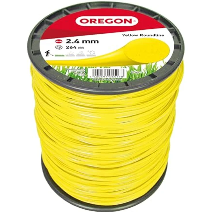 OREGON Freischneidefaden Gelb Roundline 2,4 mm x 264 m – Bild 2