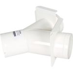 Holzmann Y-Verteiler mit Schieber YVS120